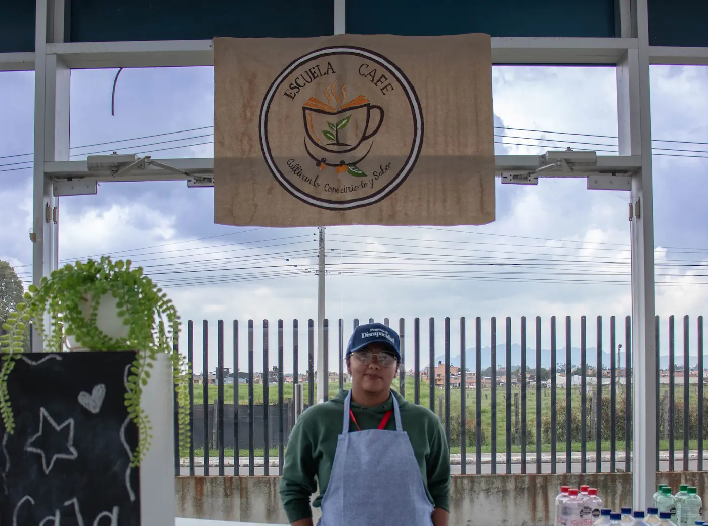 Escuela Café CREINSER — mini cafetería operada por personas con discapacidad en Cajicá